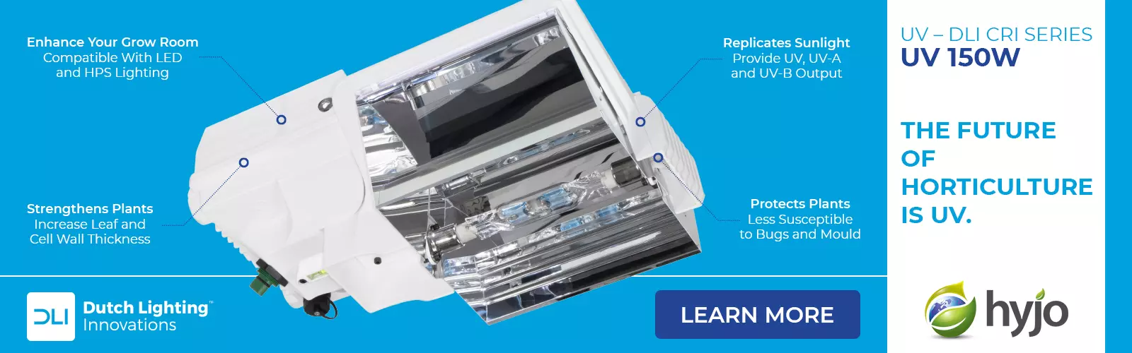 DLI UV Series 150w Full Fixture