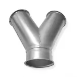 Y Connector Reducer Metal