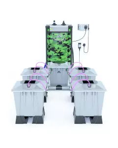 Alien AERO 4 Pot 30L Pro Silver Series Group