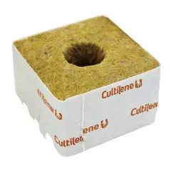 Cultilene 4&quot; Rockwool Cube with Large Hole