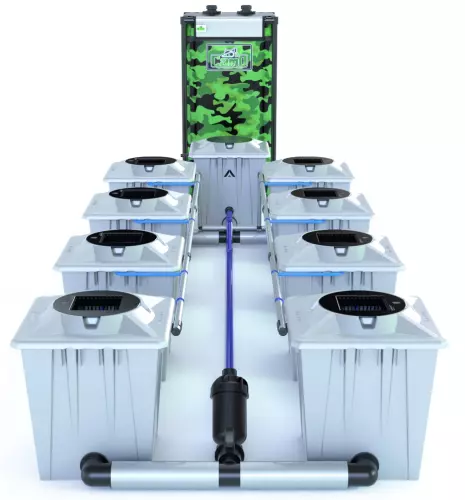 Alien RDWC 8 Pot 36L Pro Silver Series Bundle