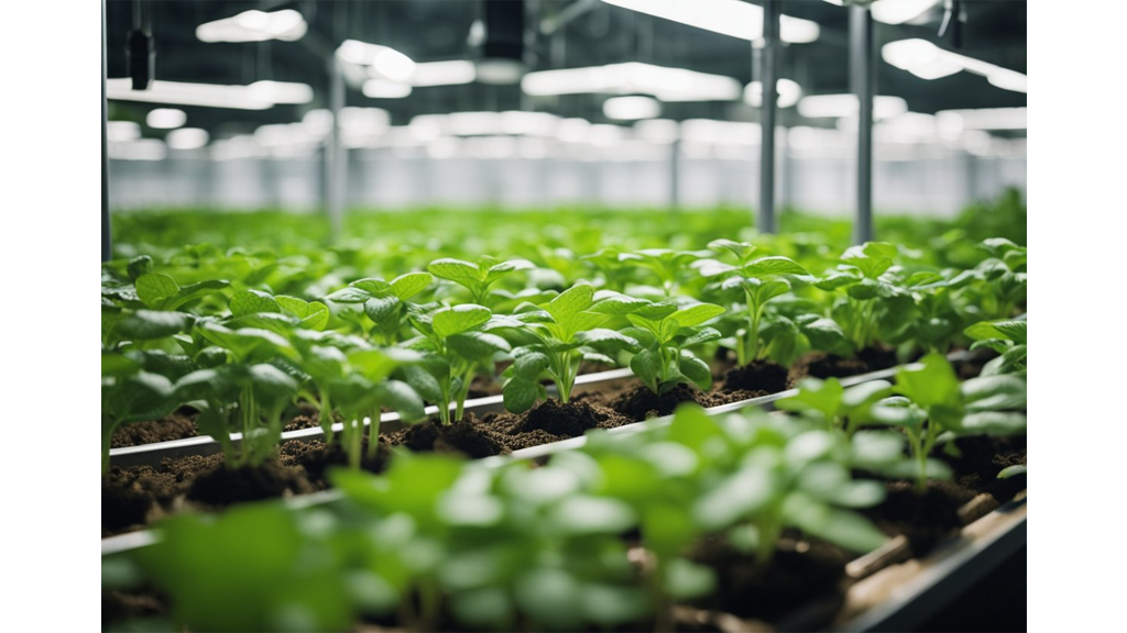 growing shelves hydroponics