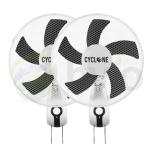 Cyclone Wall Fan 16″ 2pcs