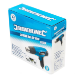 Silverline 2000W Heat Gun + Accessories 240V