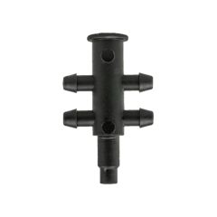 4 Outlet Manifold with Nipple 4mm