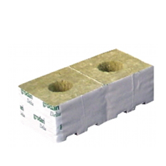 Grodan 3&quot; Rockwool Cube with Small Hole Group