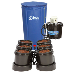IWS Flood + Drain 6 Pot System