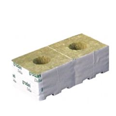 3&quot; Rockwool Cube with Small Hole