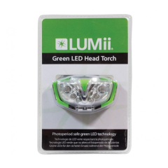 LUMii Green LED Head Lamp