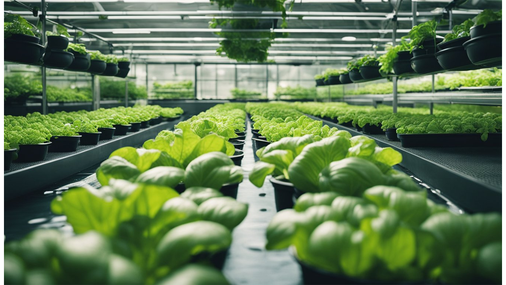 hydroponic herb growing