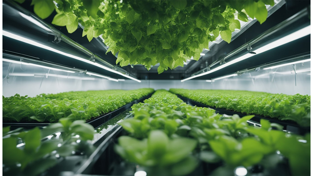 hydroponics grow tray length shot