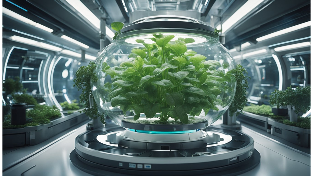 hydroponic space planter