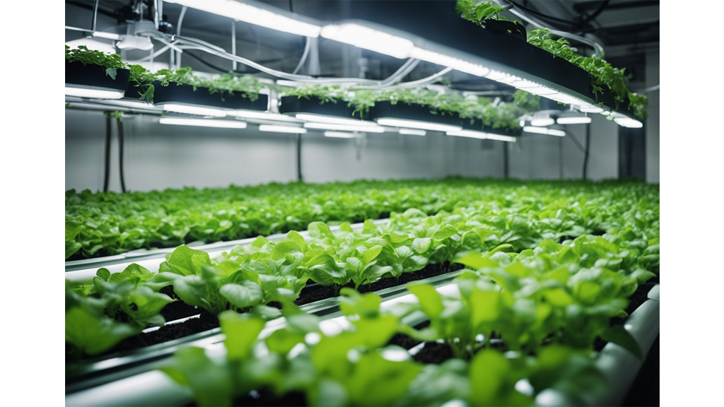 hydroponics save money crops shot