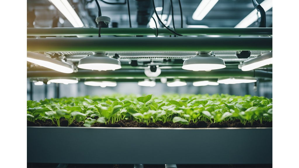 hydroponic grow shelves