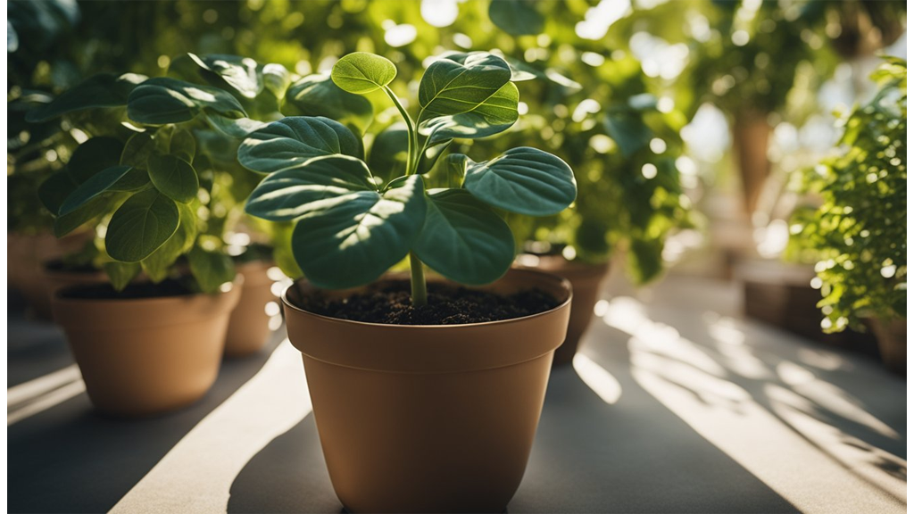 single plant pot