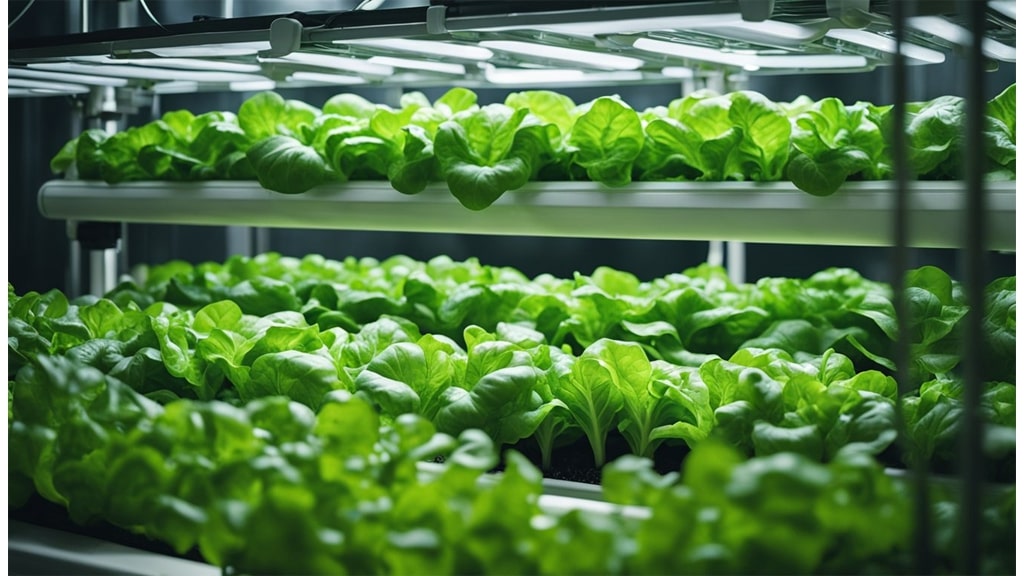 hydroponic grow shelves