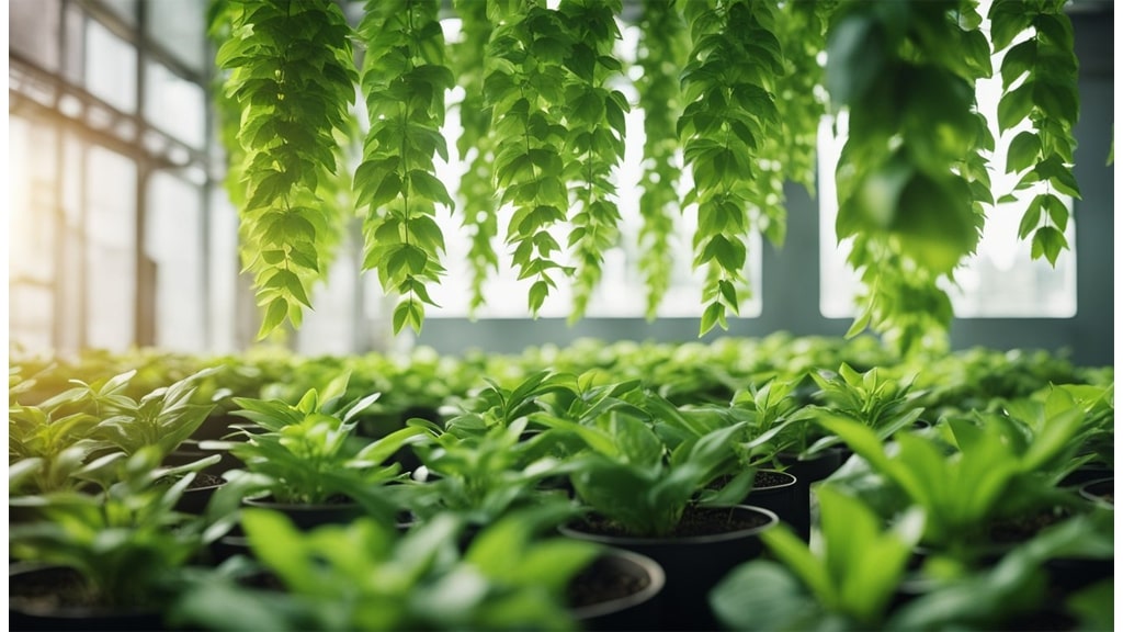 hydroponic overhang