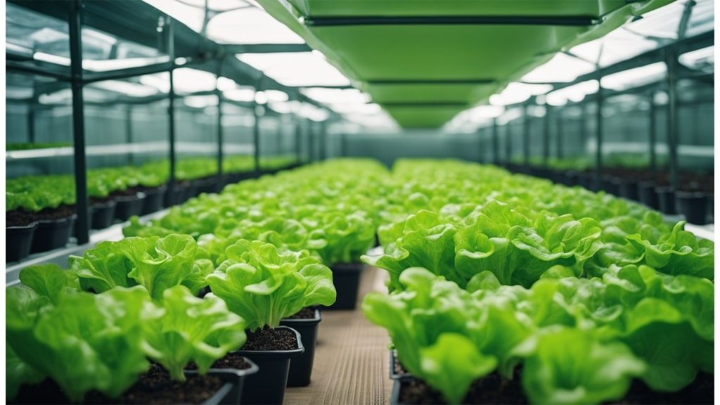 lettuce greenhouse long shot